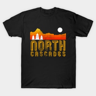 North Cascades  national park retro vintage T-Shirt